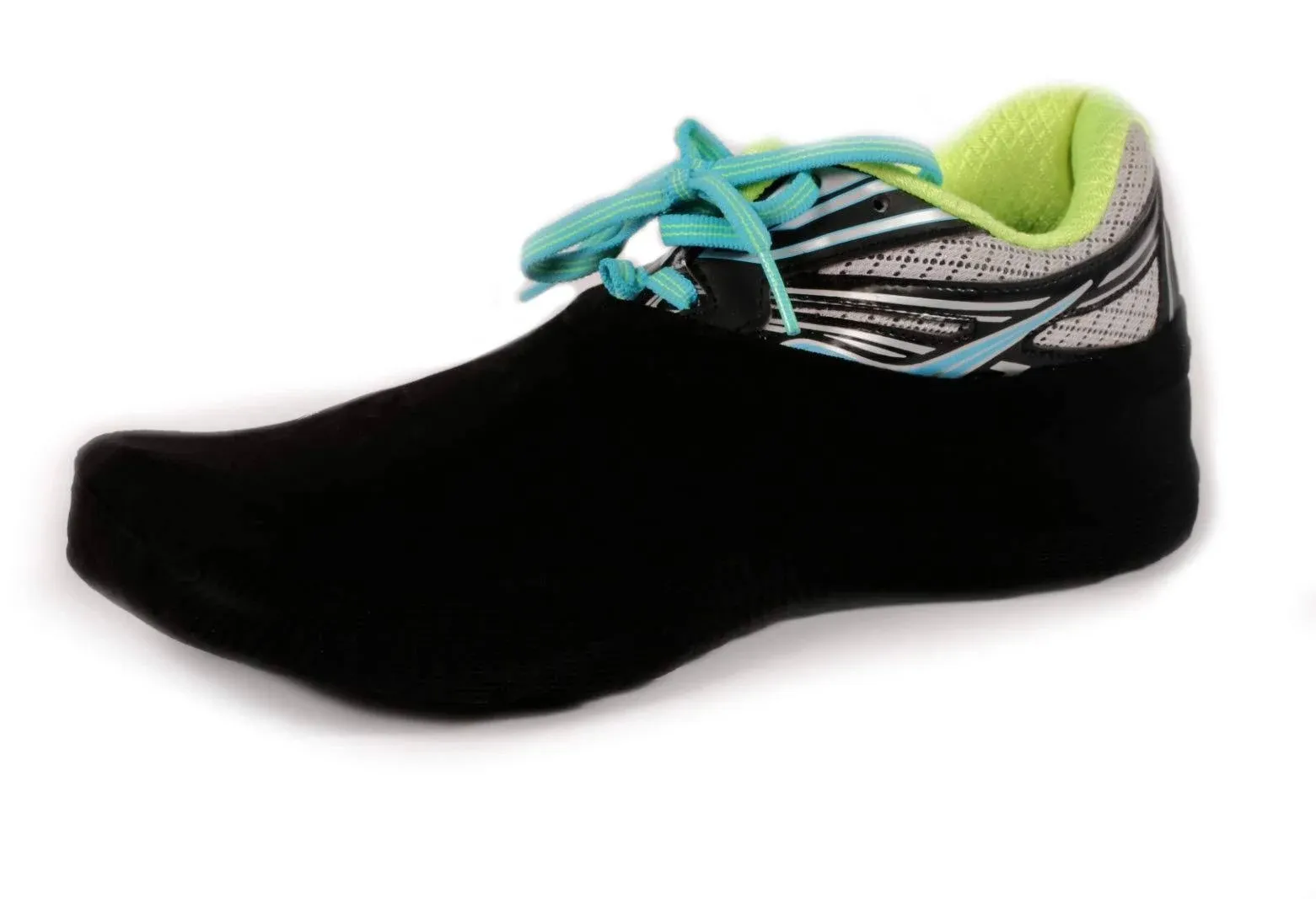 PS Athletic Shoe Covers for Dancing 1 Pair, 2 Socks, Socks Over Shoes, Overshoes for Sneakers, Smooth Pivots & Turns