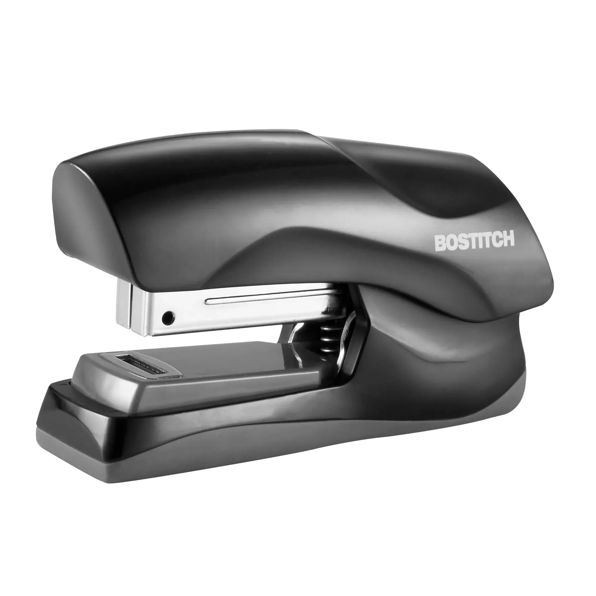 Bostitch Black Flat Clinch Stapler, 40-Sheet Capacity