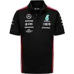 Mercedes AMG Petronas F1 2023 Team Polo - Black