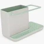 Joseph Joseph Caddy Sink Tidy - Light Stone & Sage Green