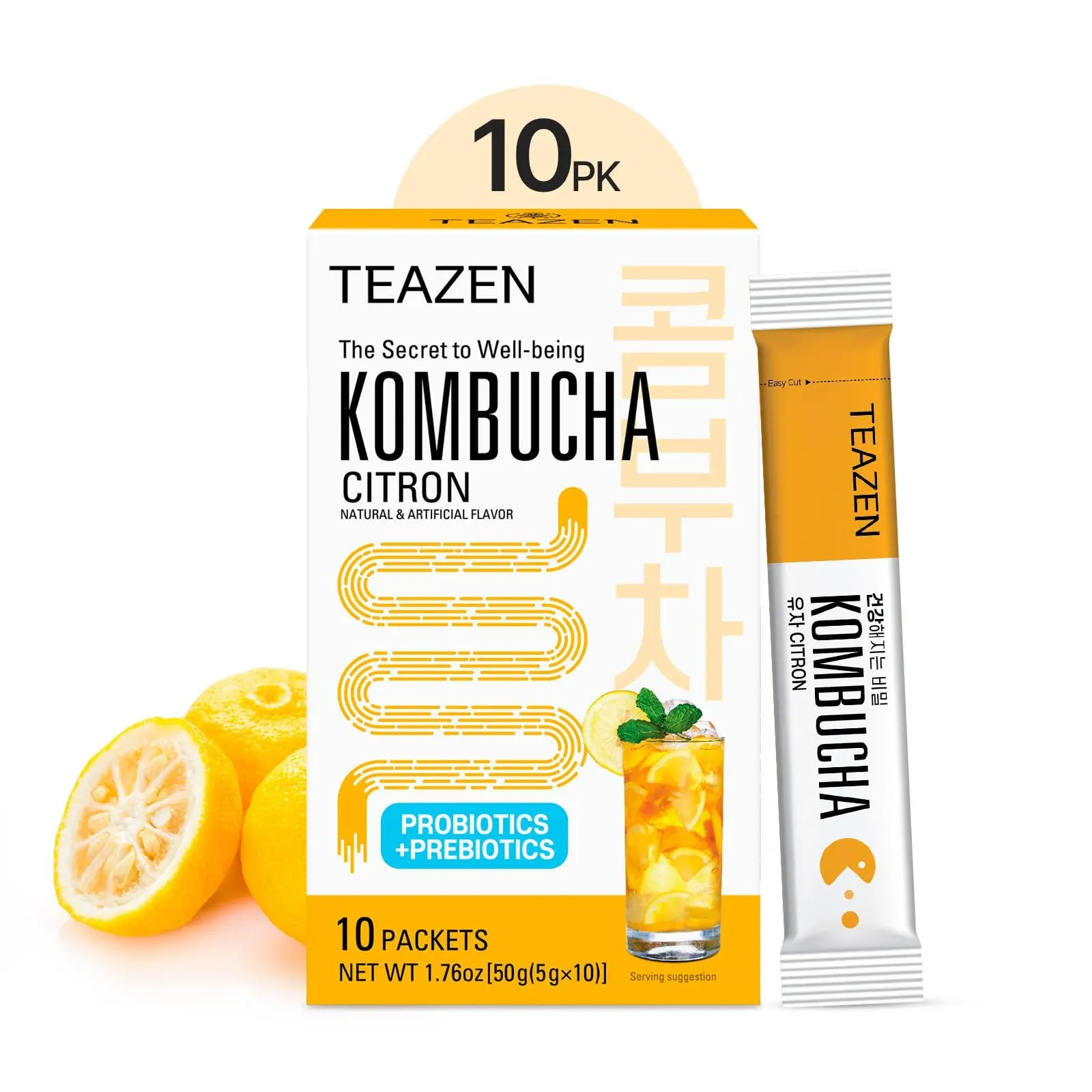 Teazen Kombucha Mix Citron