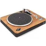 House of Marley Stir It Up Wireless Turntable: Vinyl Record Player with Wireless Bluetooth Connectivity, 2 Speed Belt, Built-in Pre-Amp, and Sustainable Materials