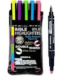 G.T. Luscombe Company, Inc. Zebrite Double Ended Bible Highlighter Set | No B...