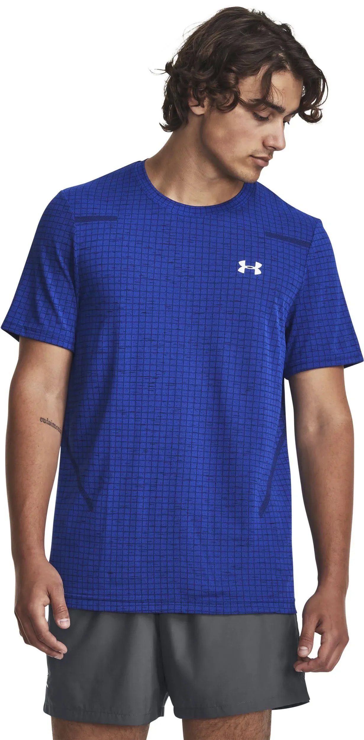 "Men's UA Seamless Grid Short Sleeve"