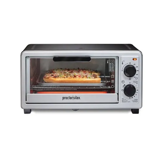 Proctor Silex 4 Slice Toaster Oven Broiler