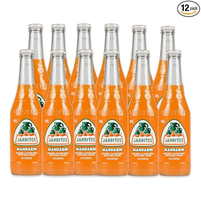 Jarritos Mandarin Orange Soda - 30 pack, 12.5 fl oz bottles