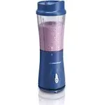 Hamilton Beach 51132 Single-Serve Blender with Travel Lid, Blue