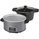 Toastmaster 4-Quart Digital Slow Cooker with Locking Lid