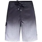 Rokka&Rolla Men's 9" No Mesh Liner Board Shorts Quick Dry Swim Trunks - Gradient Printed