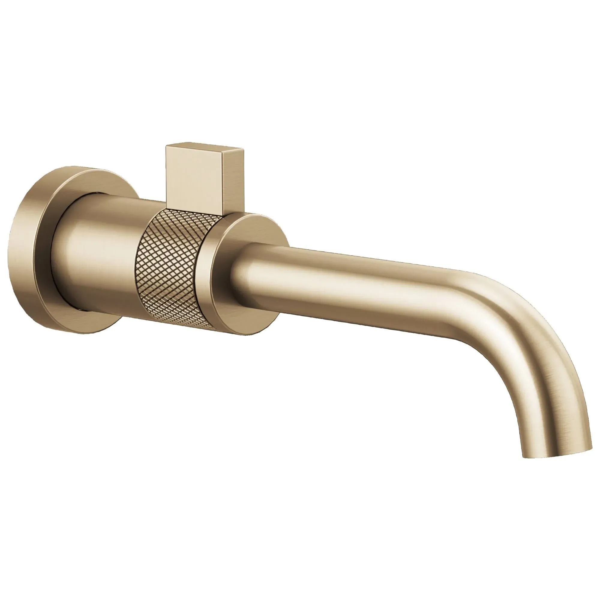 Brizo T65735LF-GL Litze Luxe Gold Single Handle Wall Mount Lavatory Faucet