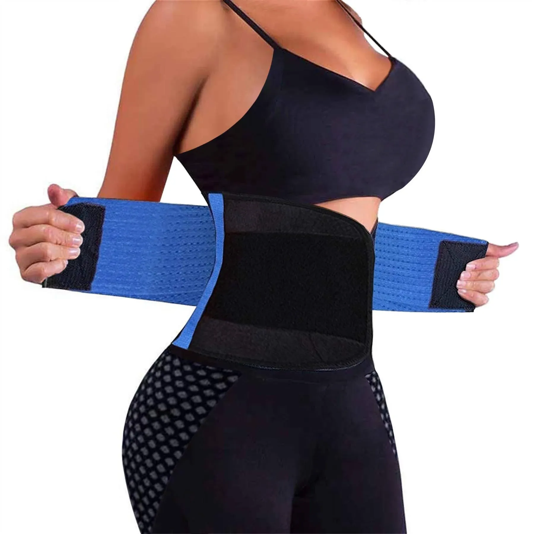 Venuzor Waist Trainer Belt for Women - Waist Cincher Trimmer - Slimming Body Shaper Belt - Sport Girdle Belt (Up Graded)