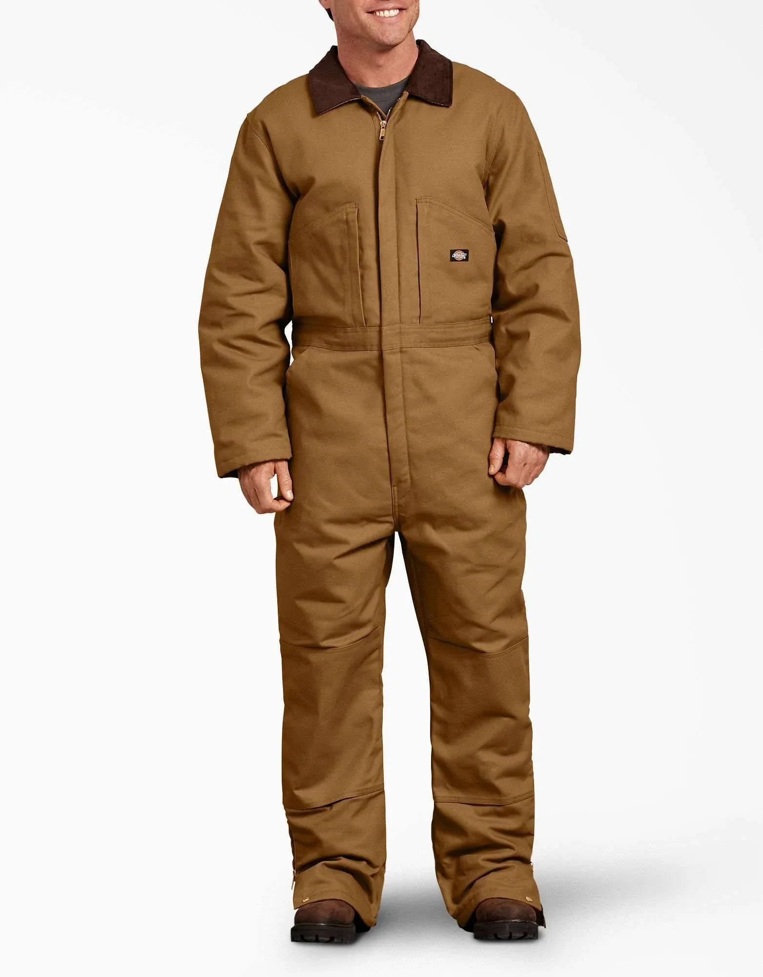 Dickies Coveralls: Men's TV239 BD Water Repellent Duck Insulated Coveralls