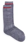 Shop Ugg Men's Kyro Cozy Ribbed Crew Socks In Gray