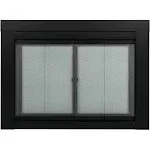 Ascot Large Glass Fireplace Doors