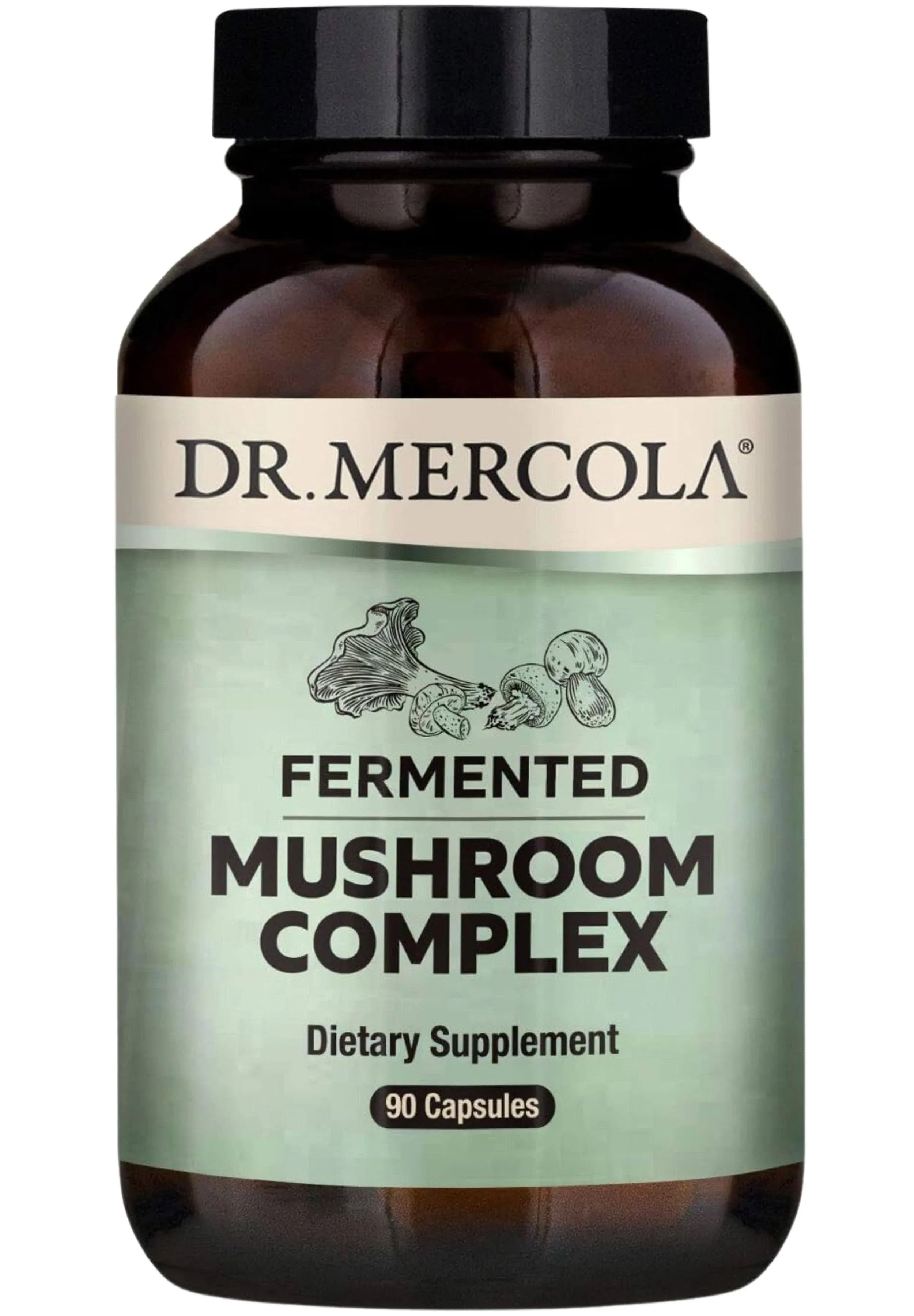 Dr Mercola Fermented Mushroom Complex - 90 Capsules