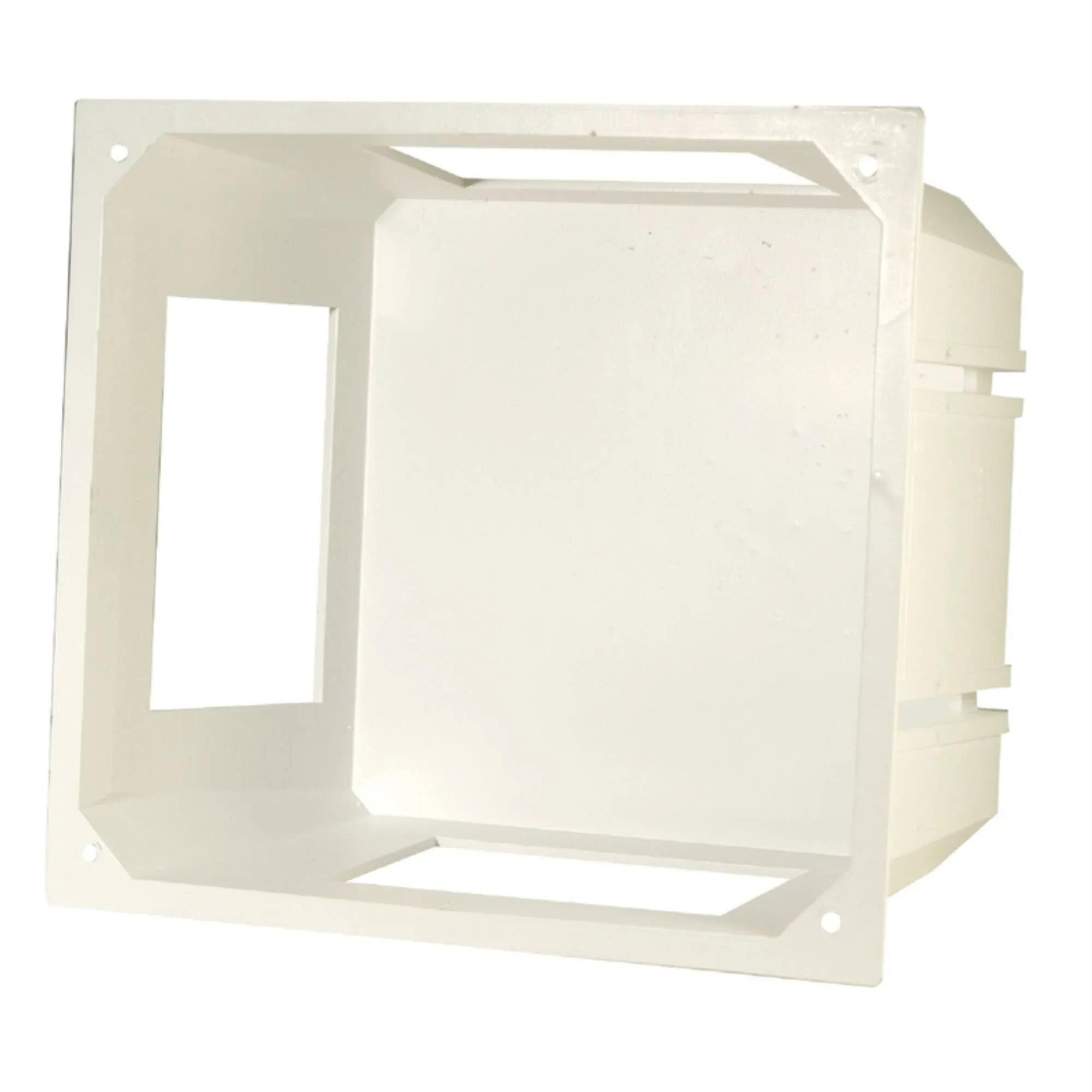 Leviton 47617-REB Electrical Box Square Plastic 3 gang White White