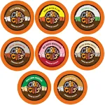 Crazy Cups Seasonal Premium Hot Chocolate K Cups Variety Pack Samplers 40