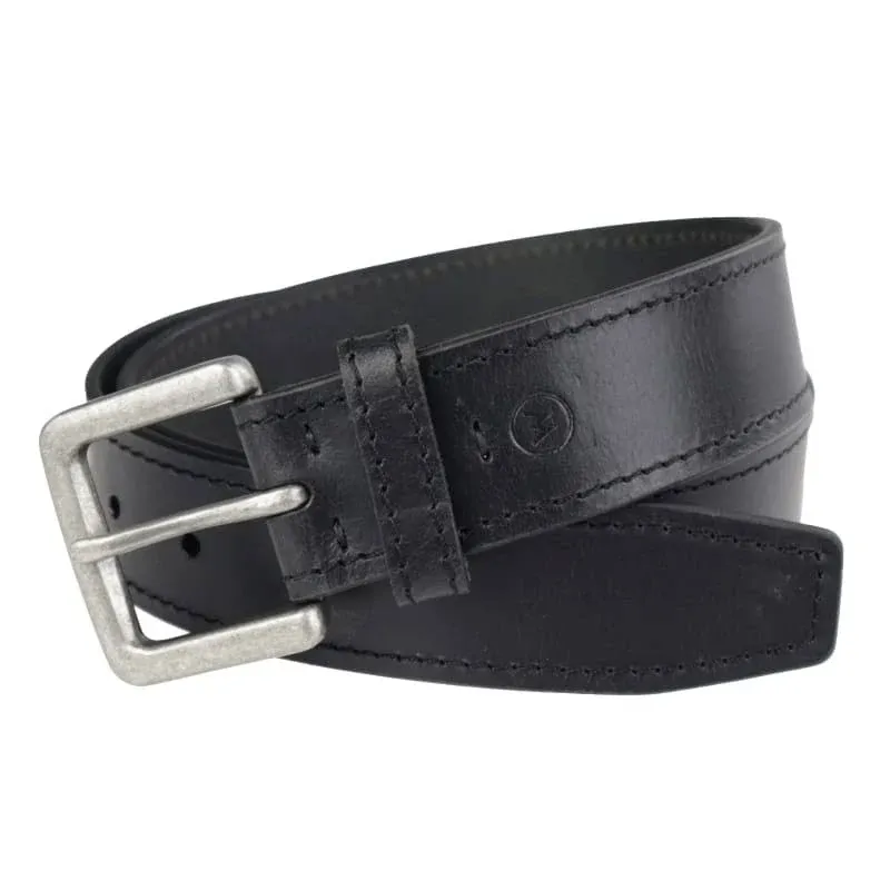 Wrangler Men's Casual Every Day Leather Belt, Khakis Black 38