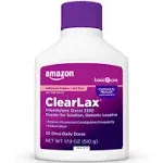 Basic Care 17.9 Ounces Clearlax Polyethylene Glycol 3350 Powder Solution Osmotic Laxative