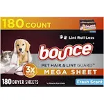 Bounce Dryer Sheets For Pets (180 ct)