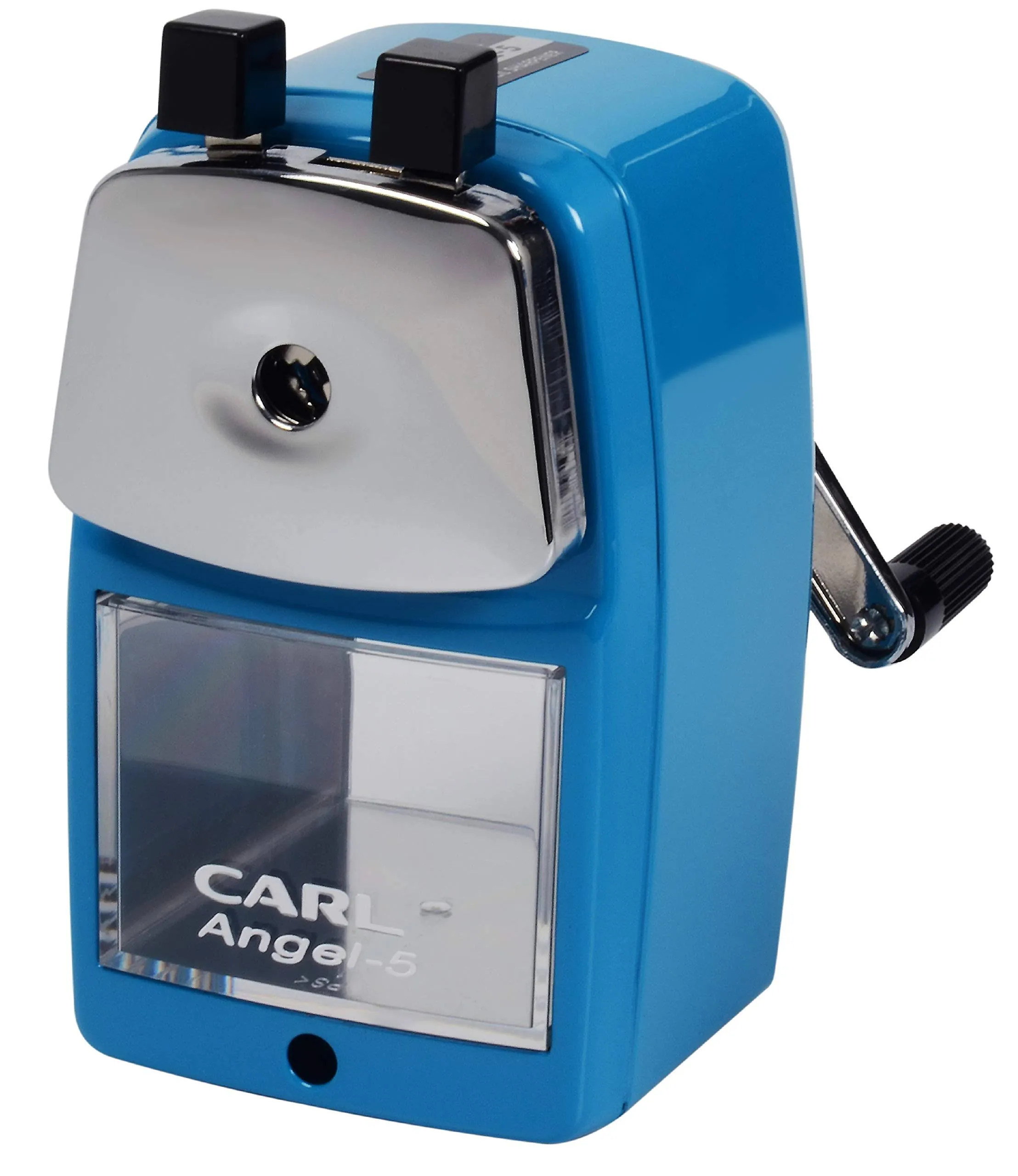 Carl CUI19016 Angel-5 Pencil Sharpener Desktop, Blue