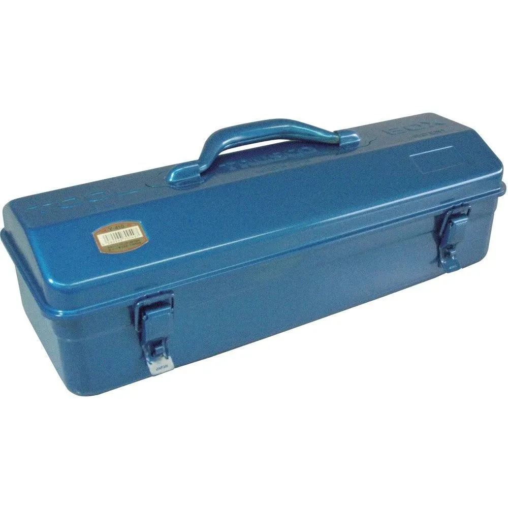 TRUSCO Y-410-B Mountain Tool Box, 17.1 x 6.6 x 6.8 inches (433 x 168 x 173.5 cm), Blue