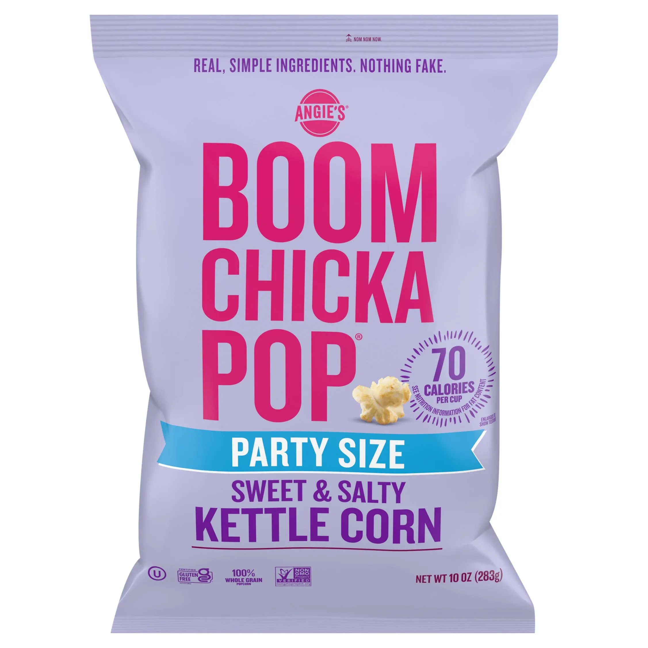 Angies KHRM00379961 10 oz Boomchickapop Sweet & Salty Popcorn Kettle Corn Party Size