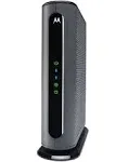 Motorola MB8600 DOCSIS 3.1 Cable Modem 32 X 8 Bonded Channels; 3.8 Gbps Max Speed; 1 Ethernet Ports; Certified for Comcast XFINITY, Comcast Business, and Cox Communications