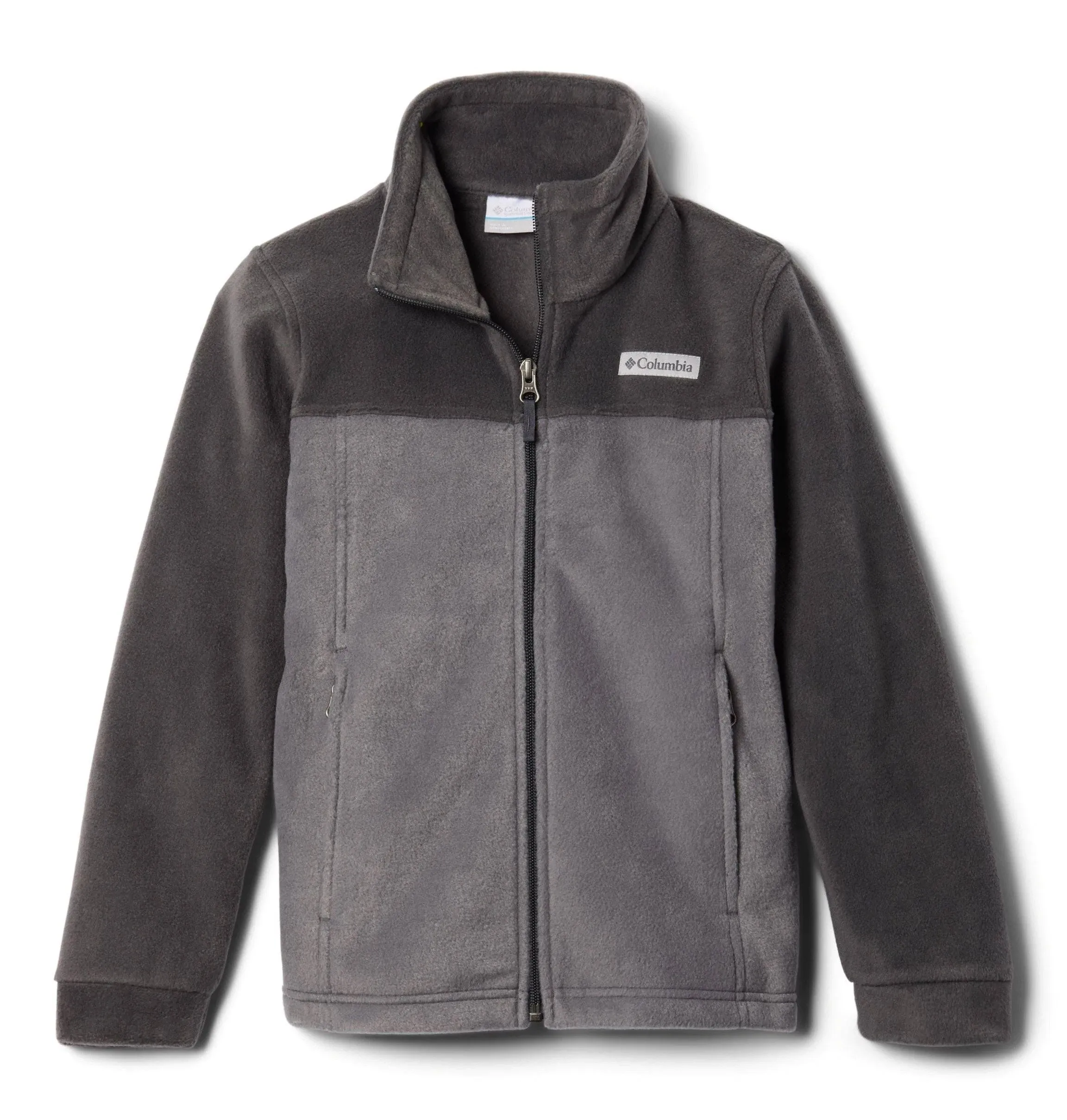 Columbia Boys Steens Mountain II Fleece Jacket - S - Grey