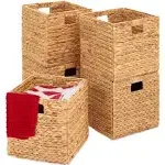 Best Choice Products Hyacinth Storage Baskets Set of 5