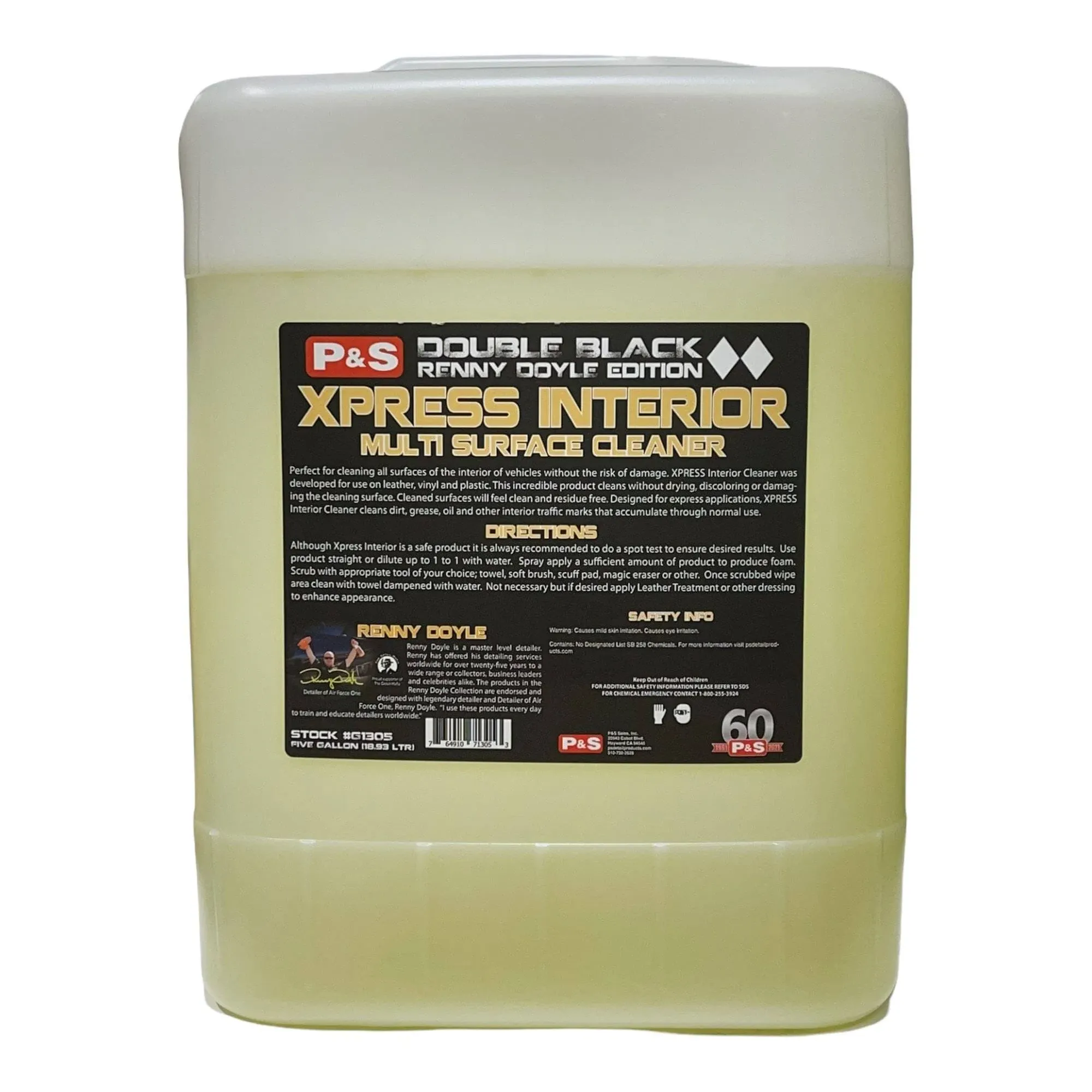 P&S Xpress Interior Cleaner - 5 Gal