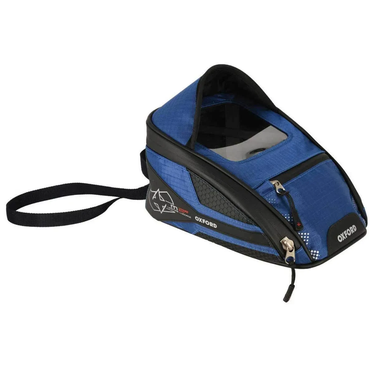 Oxford M2R Mini Magnetic Motorcycle Motorbike Tank Bag Pack Blue OL356