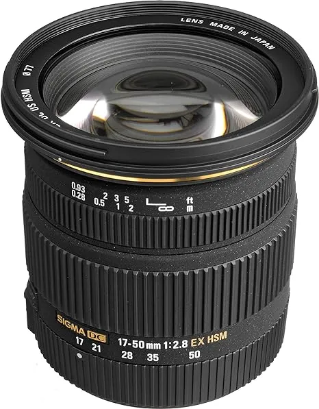 Sigma 17-50mm f/2.8 EX DC OS HSM FLD Large Aperture Standard Zoom Lens for Nikon