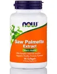 Now Saw Palmetto Extract, Softgels - 90 softgels