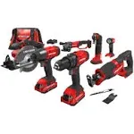 CRAFTSMAN V20 MAX Power Tool Combo Kit, 7-Tool Cordless Power Tool Set (CMCK700D2AM)