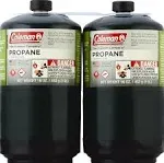 Coleman All Purpose Propane Gas Cylinder 16 oz, 4-Pack