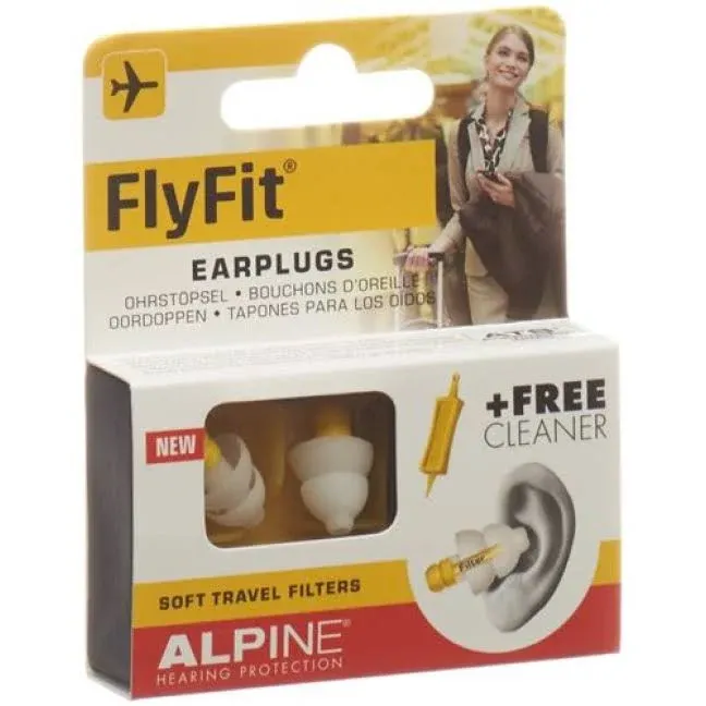 Alpine Earplugs, FlyFit - 2 earplugs