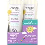 Aveeno Baby Continuous Protection Zinc Oxide Mineral Sunscreen Lotion