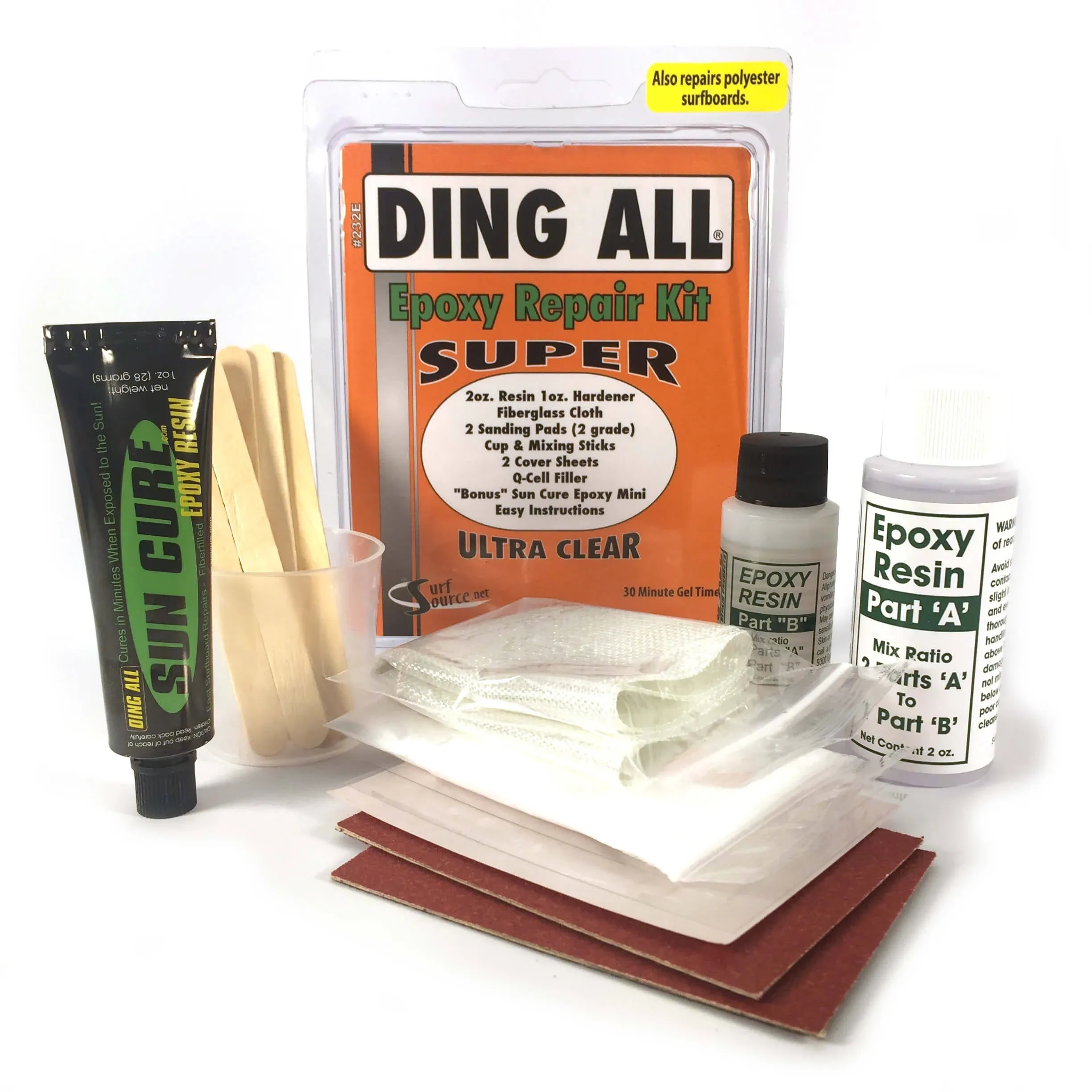 Ding All Super Epoxy Repair Kit