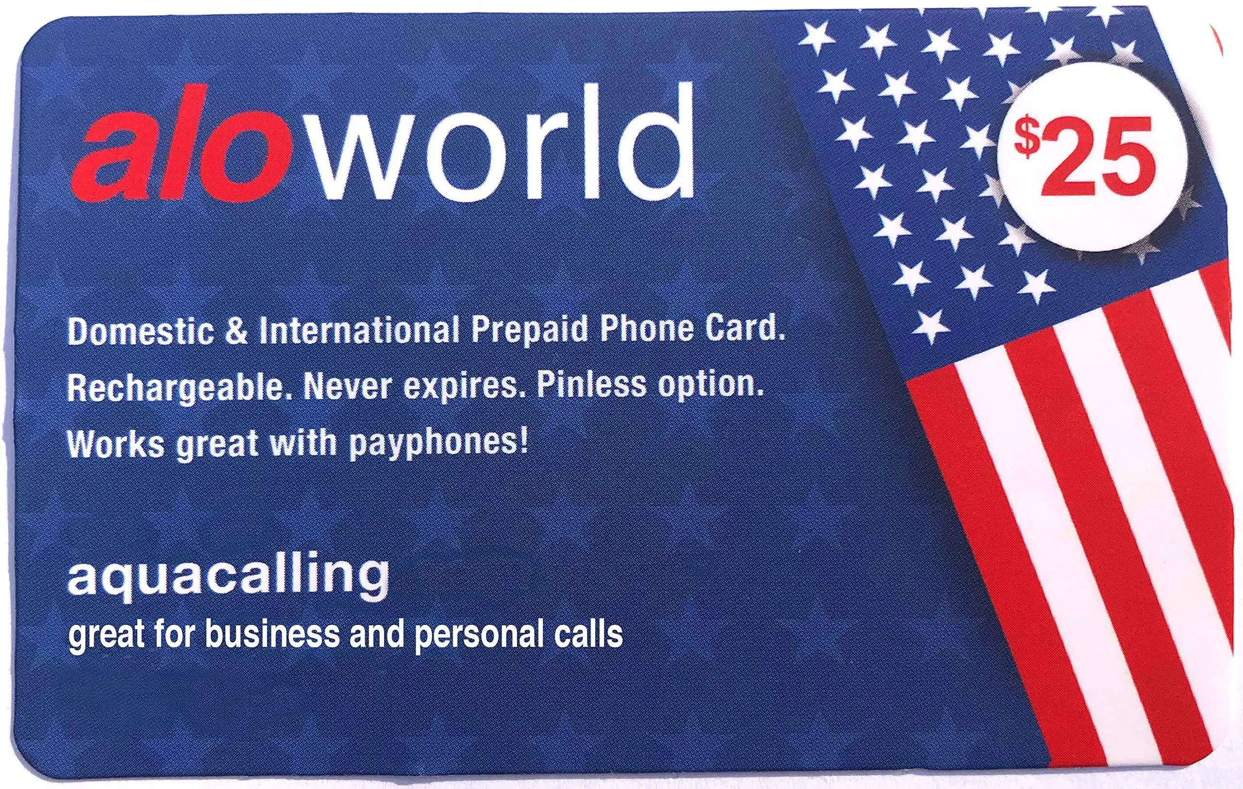 Phone Card for International & up to 695 Domestic Minutes, Prepaid Calling Card for Cell Phones, Home Phones & Payphones