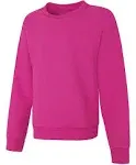 Hanes Girls ComfortSoft Eco Smart Girls Crewneck Sweatshirt Sizes 4 16