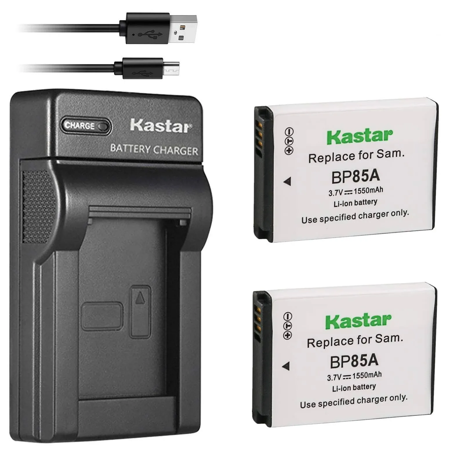 Kastar Battery LCD AC Charger for Genine Nikon EN-EL14A &amp; OEM Nikon MH-24 MH24