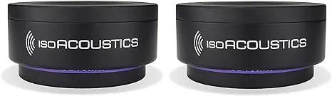 IsoAcoustics Iso-Puck Series Acoustic Isolators (Iso-Puck 76, 40 lbs or Less/Unit, 2-Pack)