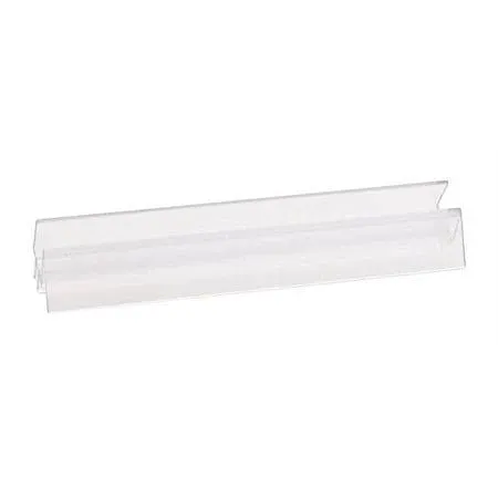 CRL Clear Co-Extruded Bottom Wipe Drip Rail 1/2&#034; Glass 31 5/8&#034; Long - Pack of 3