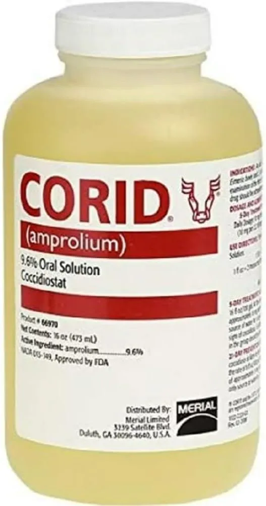 Corid 9.6% Oral Solution 16oz