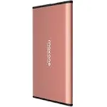 Maxone 250GB Ultra Slim Portable External Hard Drive HDD USB 3.0 for PC, Mac, Laptop, PS4, Xbox One - Charcoal Grey