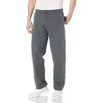 Gildan Men's Fleece Open Bottom Pocketed Sweatpant, Size: Large, Gray