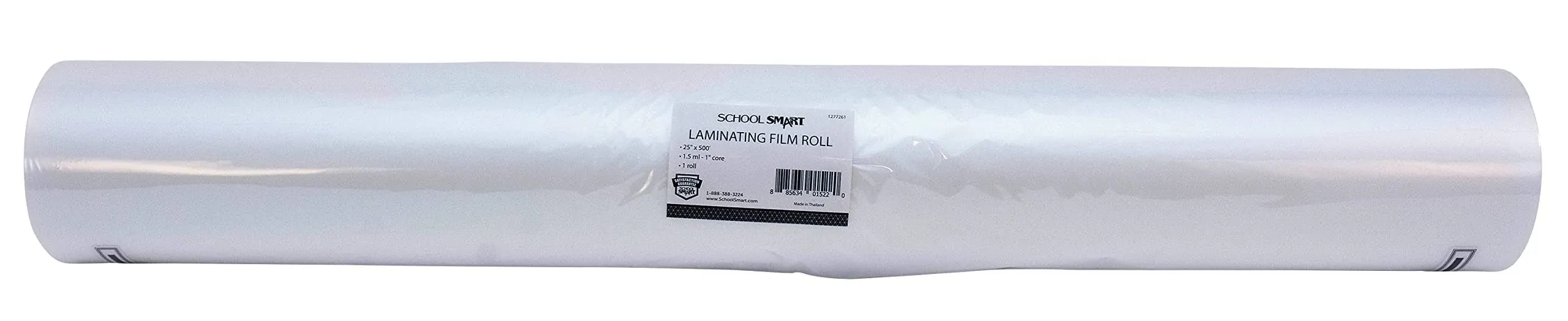 1 Roll School Smart Laminating Film Roll - 25 Inches x 500 Feet - High Gloss