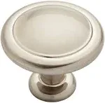 Franklin Brass 1-1/4" Round Ringed Knob, Satin Nickel - 10 pack