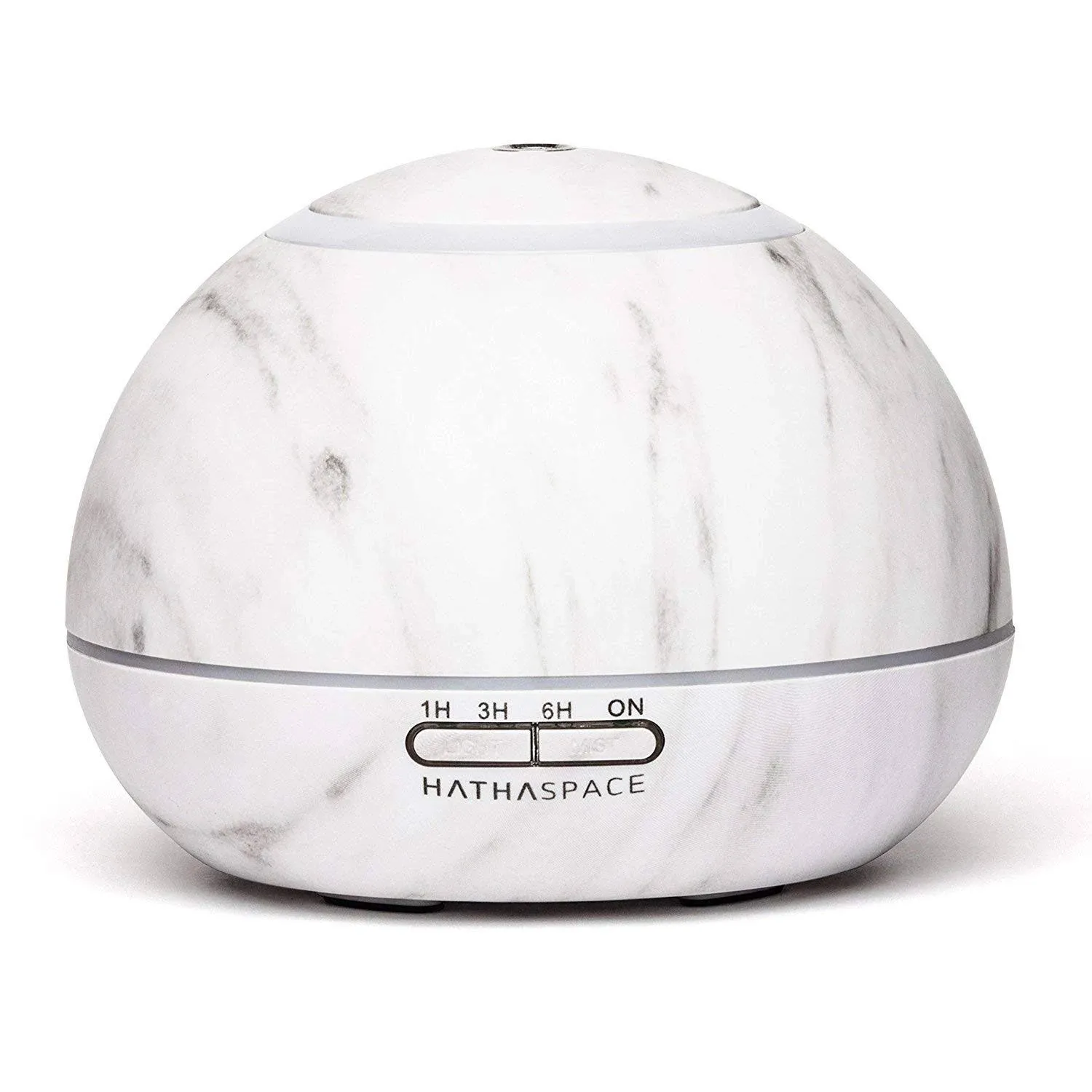 Hathaspace Marble Essential Oil Aroma Diffuser, 350ml Aromatherapy Fragrance ...